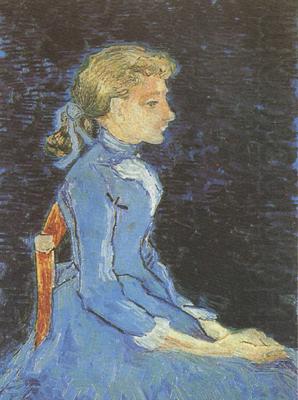 Portrait of Adeline Ravoux (nn04), Vincent Van Gogh